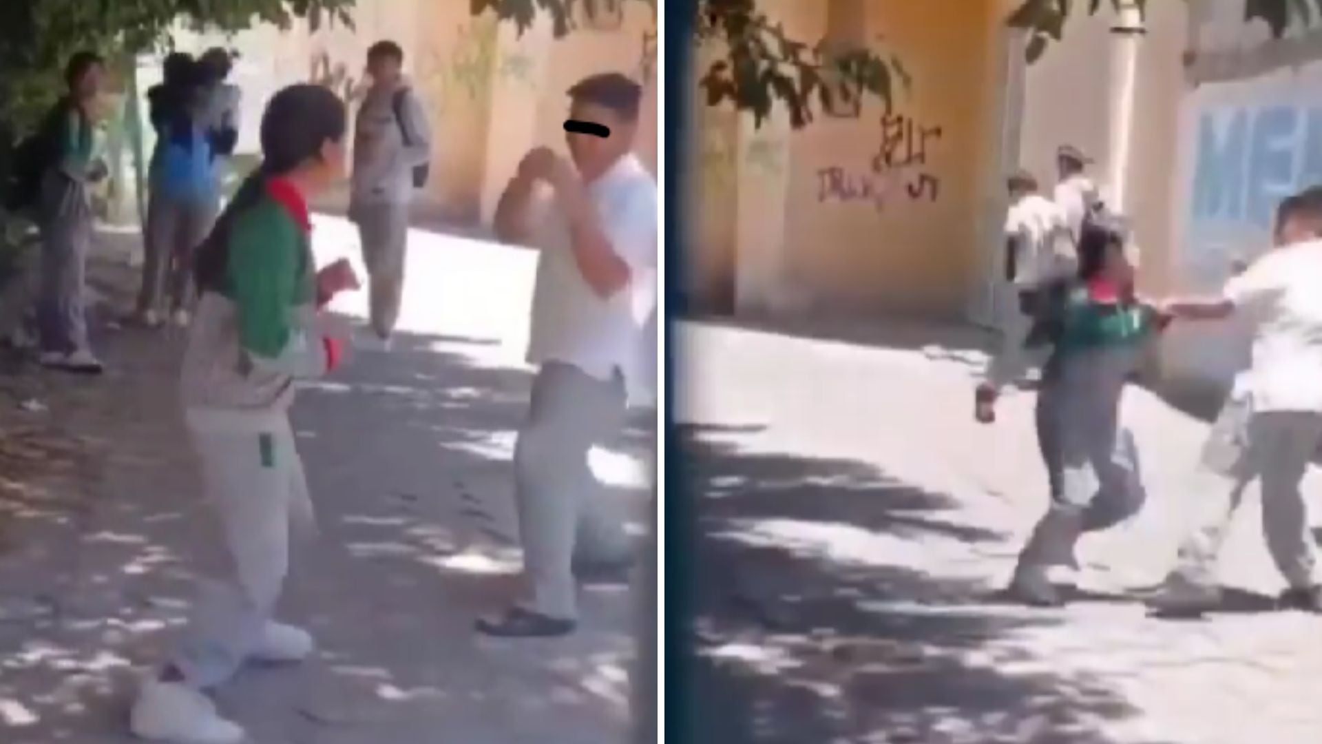 Alumna noquea a su compañero en secundaria de Tlaxcala: pelea fue por supuesto bullying
