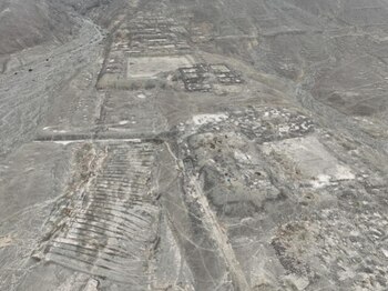 El mural fue descubierto en