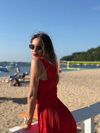 Pampita en los Estados Unidos