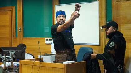 Condenaron a 23 años de cárcel al líder de una organización radical mapuche chilena