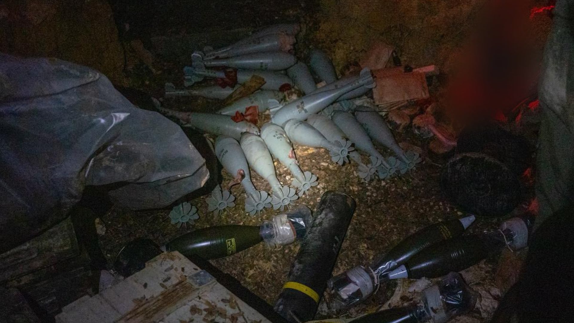 El arsenal de Hezbollah hallado por Israel (@idfonline)