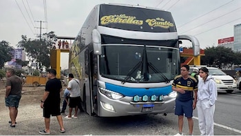 Tres heridos luego de ataque de sicarios contra el bus de ‘Las Estrellas de la Cumbia’