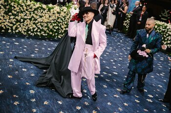 Willy Chavarría desfiló como pachuco