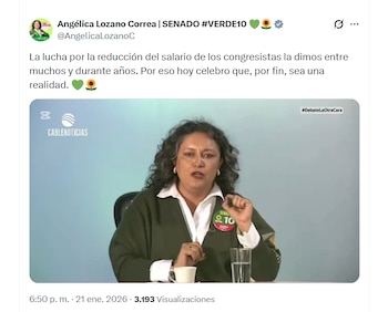 En varias entrevistas, Angélica Lozano