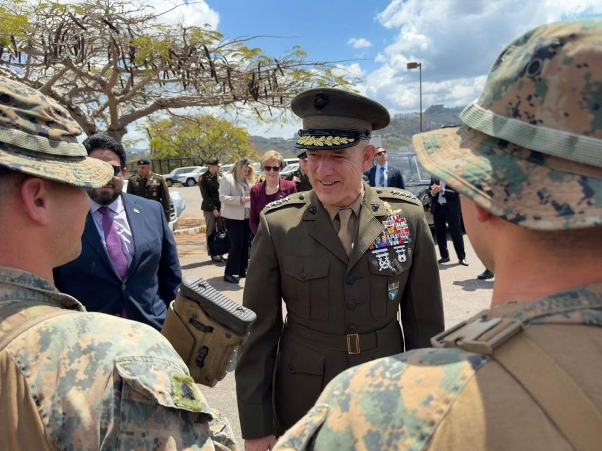 El comandante del Comando Sur, general Francis Donovan (EP)