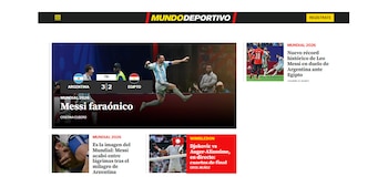 La portada de Mundo Deportivo en España