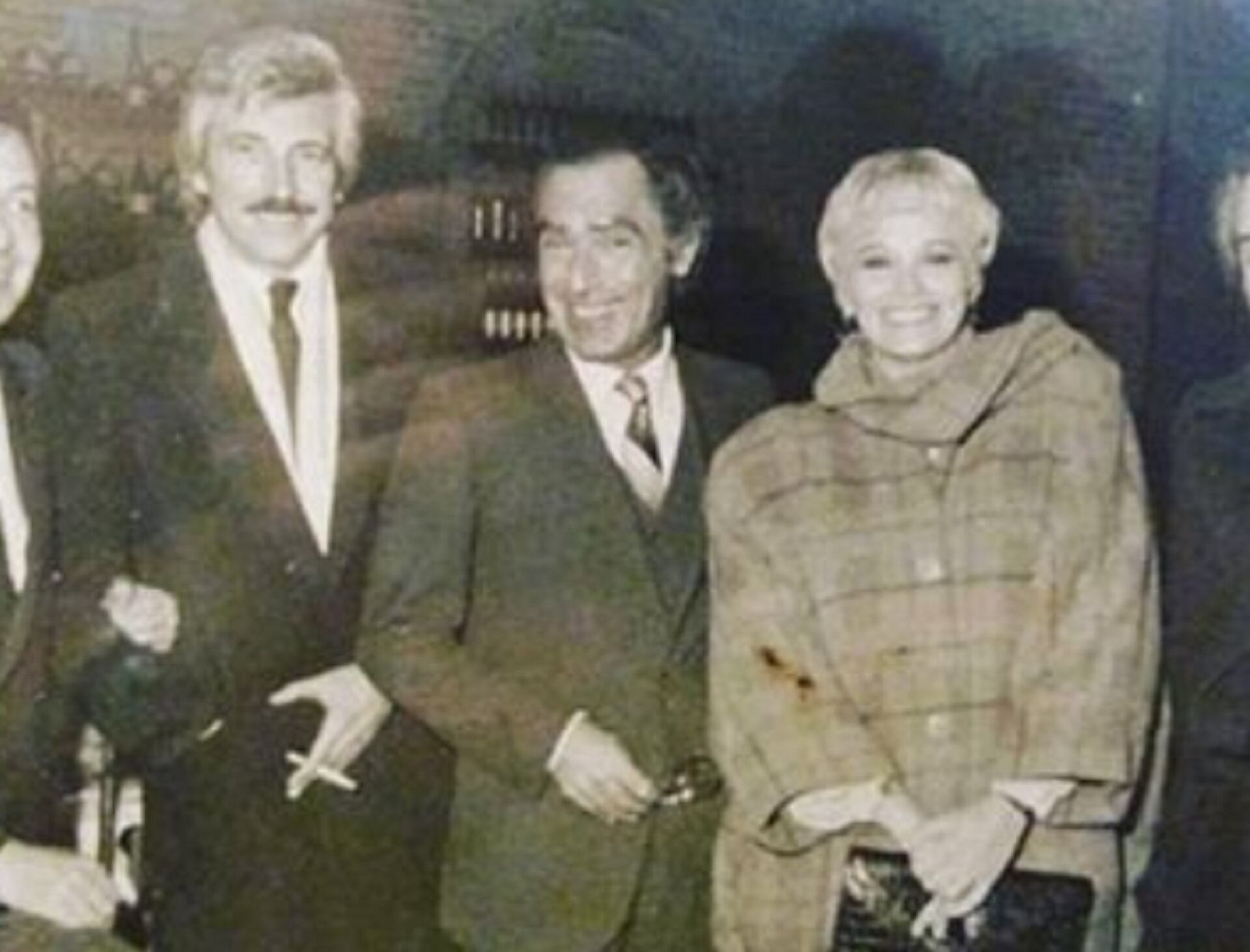Carmen Barbieri junto a Rolo Puente y Juan Carlos Calabró