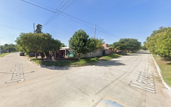 La esquina de Juan B. Justo y Marconi, en Libertad, donde asesinaron a balazos a Sebastián Nicolás Ramírez (Google Maps)