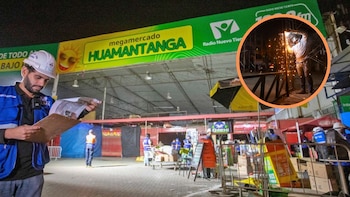 Mercado de Huamantanga: Municipalidad desaloja