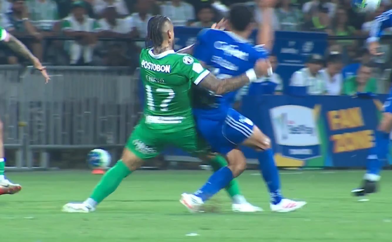 Este fue el momento de la lesión de Cristian