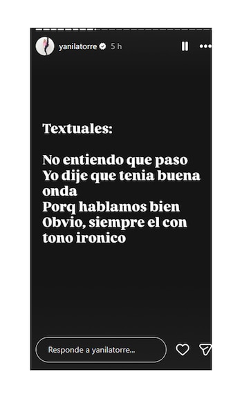 Yanina Latorre desata especulaciones sobre