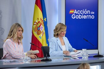 La ministra de Trabajo y