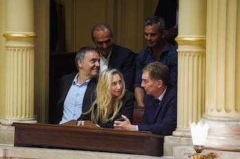 Manuel Adorni, Karina Milei, Martín