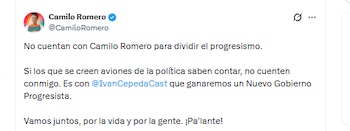 El exembajador y candidato Camilo