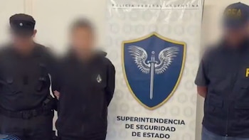 Brayan Ferney Cruz Castillo, colombiano capturado en Argentina que esta siendo vinculado con el caso de Miguel Uribe Turbay - crédito captura de pantalla La FM
