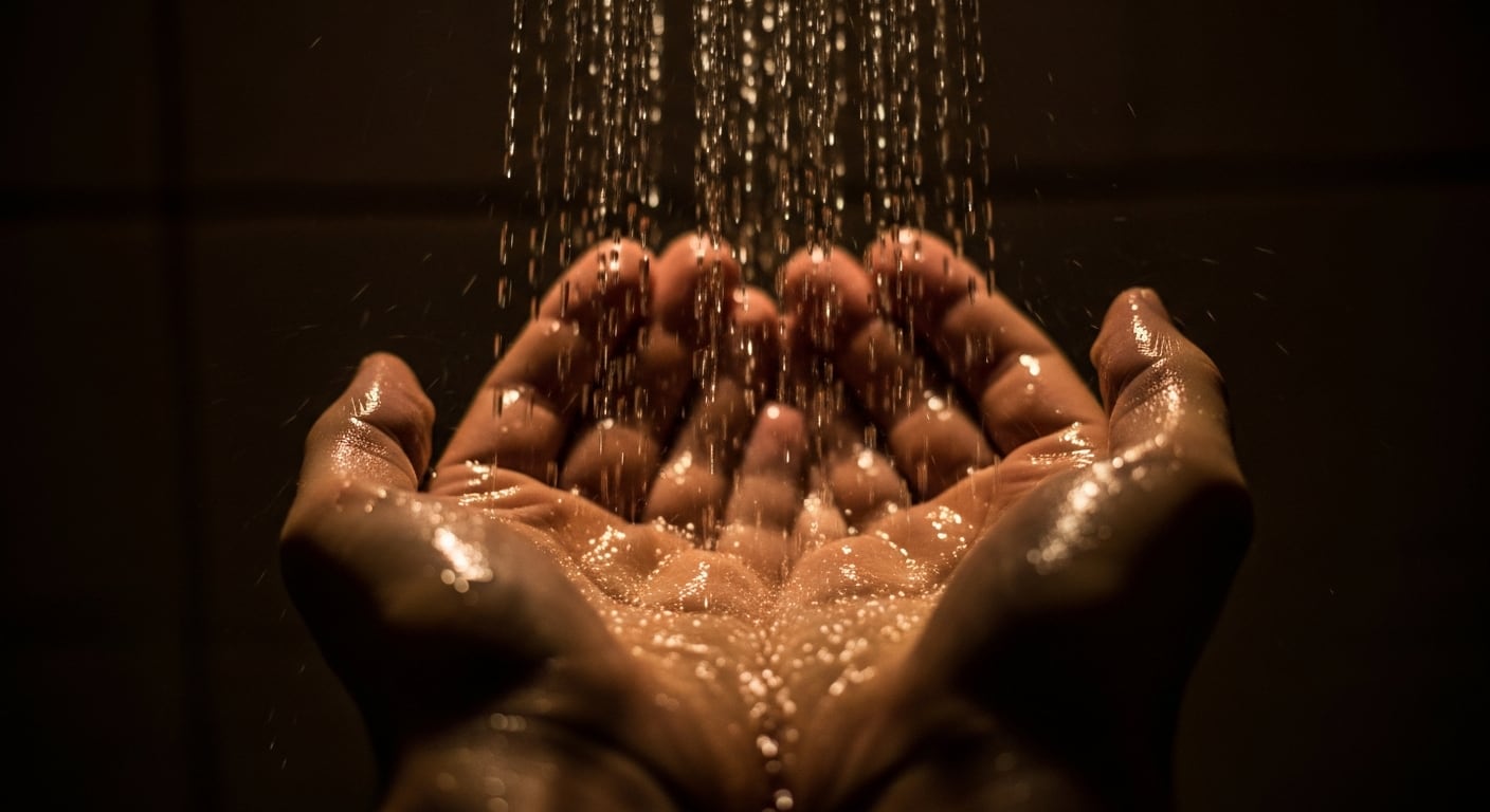 Ducharse en penumbra favorece la relajación y ayuda a desconectarse de los estímulos del día, promoviendo el bienestar nocturno (Imagen Ilustrativa Infobae)