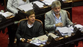 Axel Kicillof y Daniel Filmus