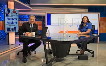 Patricia Ortiz, ingeniera aeroespacial y fundadora de Kids Need Space, durante su entrevista en el programa Frente a Frente.