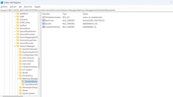 Desactivar Prefetch para aumentar la memoria RAM.