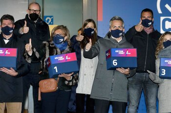 El precandidato a la presidencia