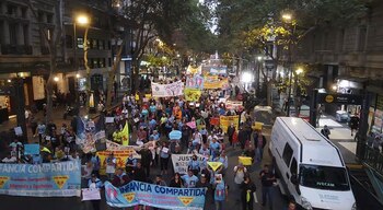 La movilización se realiza por