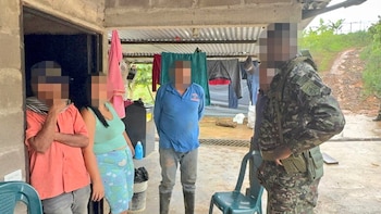 Liberación de campesinos secuestrados en Remedios, Antioquia - crédito Ejército