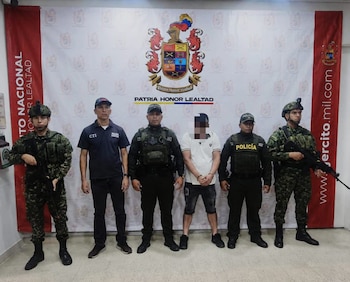 El cabecilla del ELN alias Bonay fue capturado en Norte de Santander - crédito Ejército Nacional