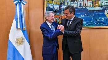 Sergio Massa recibió a Jack