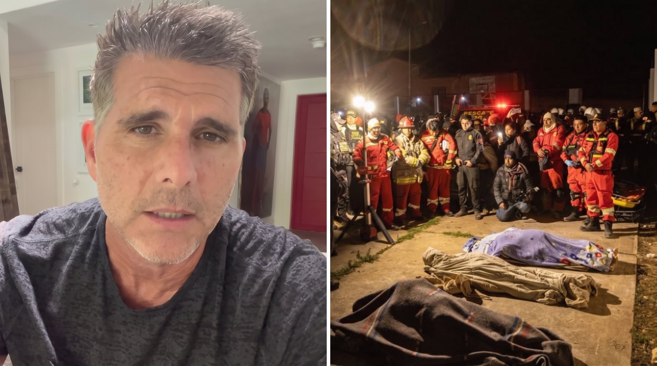 Christian Meier alza la voz por los damnificados del sismo en Junín: “Hoy pido por mi país, más de 250 familias están en la calle”
