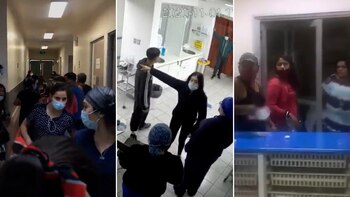 Agresiones en un hospital de Chile - 2