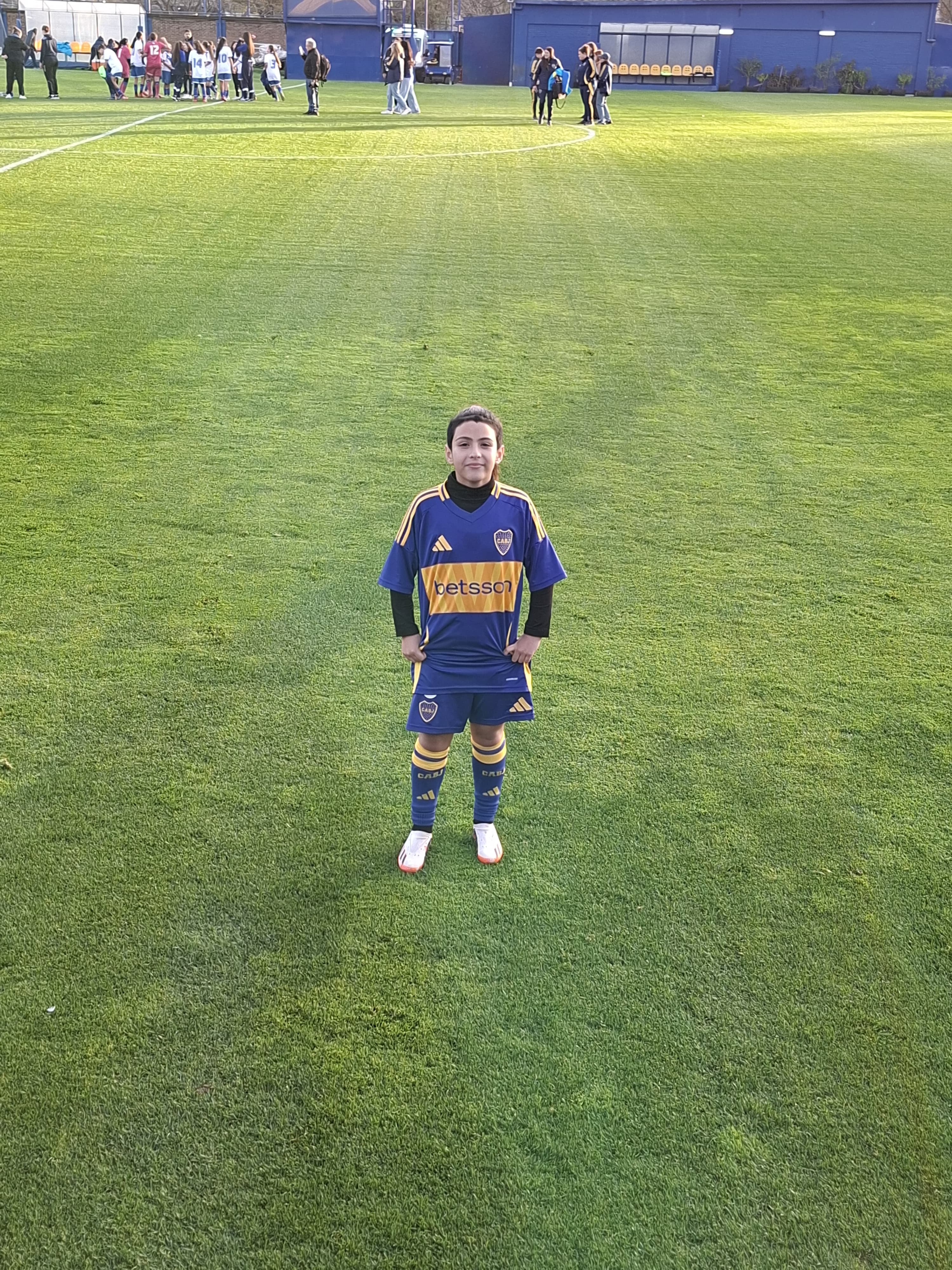 Luciana Barrios, actual futbolista de Boca Juniors, debutó ante Vélez luego de sus primeros pasos en el fútbol a los 5 años