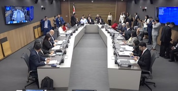 La presidenta de la Sala Tercera, Patricia Solano, compareció ante la Comisión de Seguridad de la Asamblea Legislativa. Crédito: Asamblea Legislativo