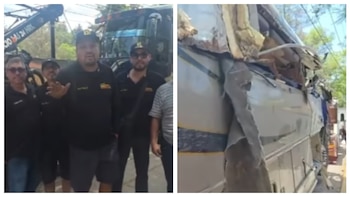 Conjunto Primavera sufre aparatoso accidente en autobús tras quedarse sin frenos en Edomex