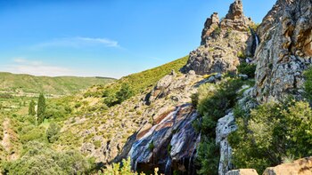 Chorrera de Litueros, en Madrid