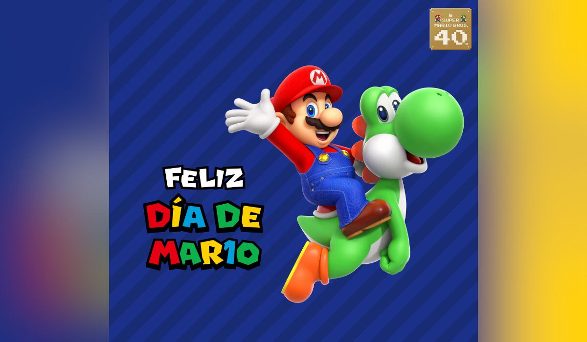 El Día de Mario se celebra cada 10 de marzo por la similitud de “Mar10” con el nombre del personaje. (Nintendo)
