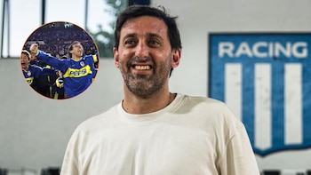 La reunión de Diego Milito con un multicampeón en Boca Juniors que generó gran repercusión en Racing