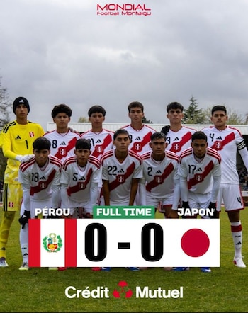 Selección Peruana sub 16 - Torneo Mundial Montaigu – Perú – deportes – 31 marzo