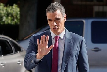 El presidente del Gobierno, Pedro