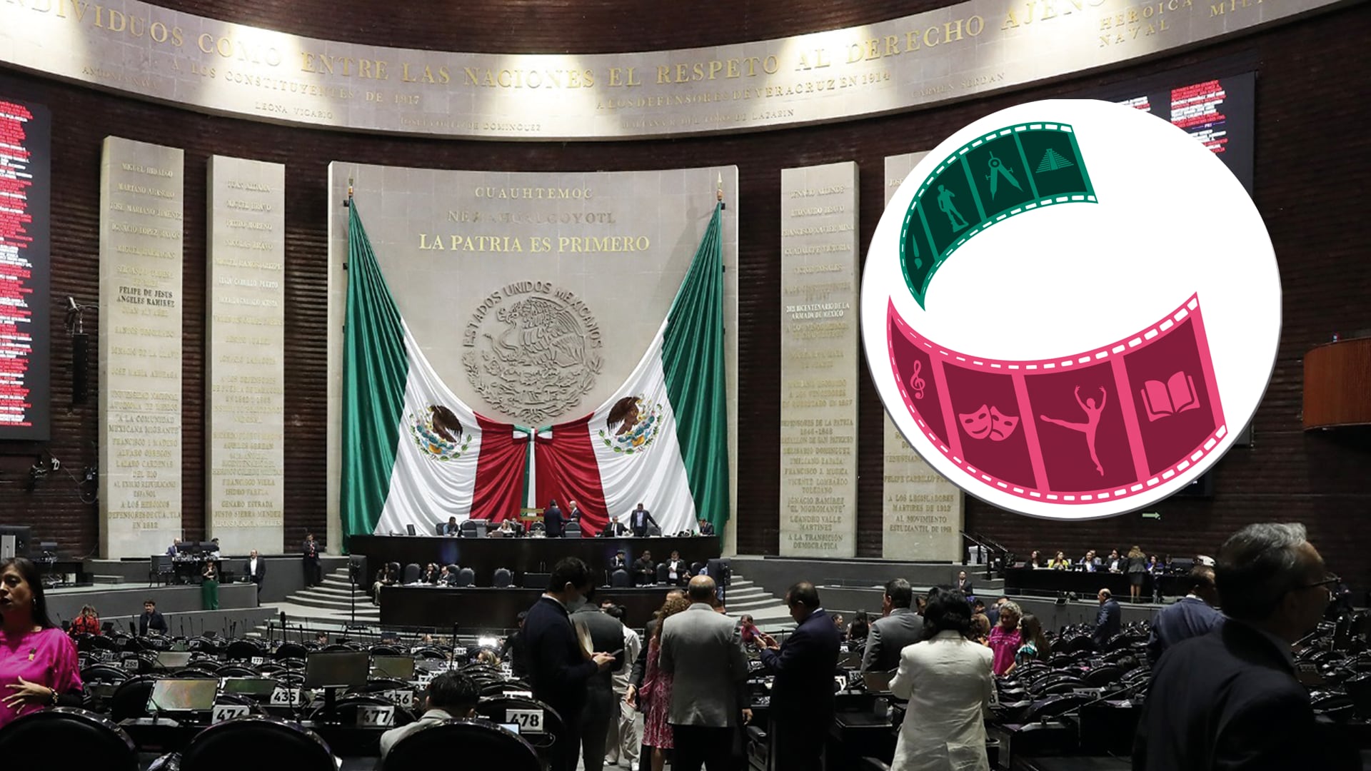 Cámara de Diputados expide la Ley Federal de Cine y el Audiovisual en México