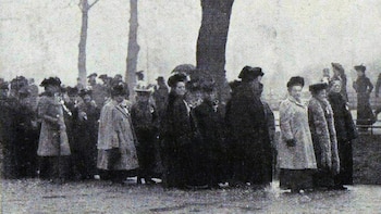 La “Marcha del Barro”, la