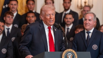 Trump presenta la coalición militar