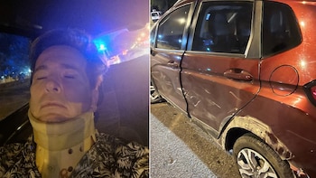 Guido Süller sufrió un accidente