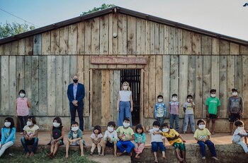 La primera dama participó de