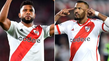 Borja y Rondón, los delanteros