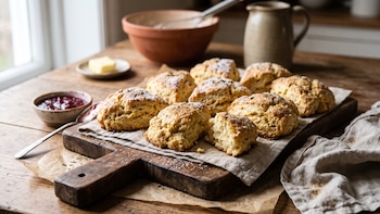 Receta de scones de ricota, rápida y fácil