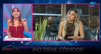 “Tu esposo no soy”: Gabriela Herrera expone detalles del polémico vínculo entre Mayra Solari y su pareja. Captura: Magaly TV La Firme.