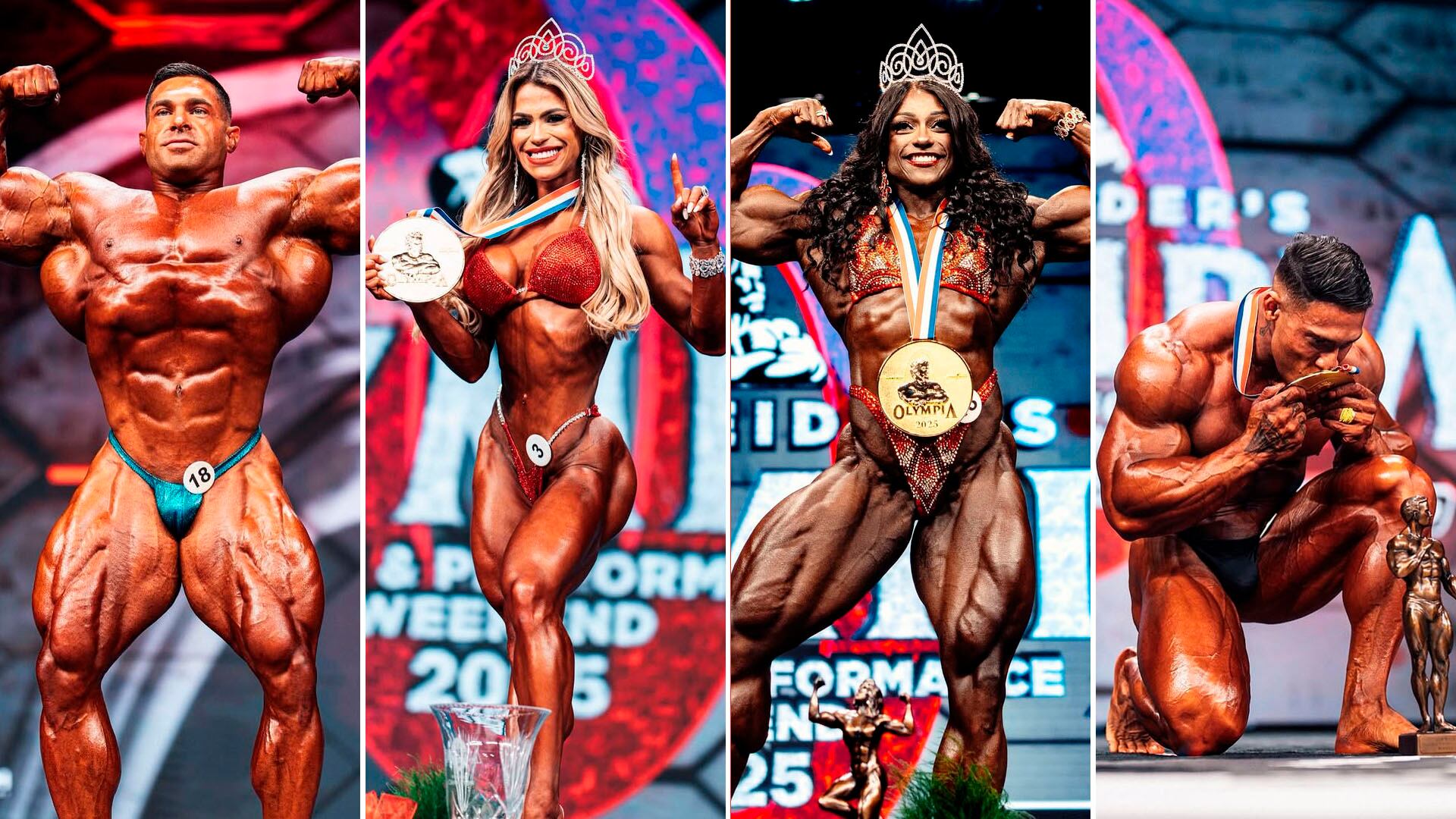 El Mr Olympia 2025 se llevó a cabo en Las Vegas