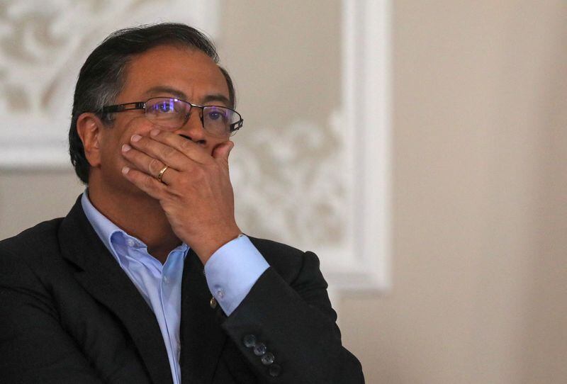 Desaprobación de Gustavo Petro supera el 53% según encuesta de Guarumo y EcoAnalítica - crédito Luisa González/REUTERS