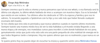Camilo Séptimo despedida Jonathan Meléndez
