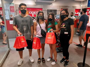 Algunos de los hijos de